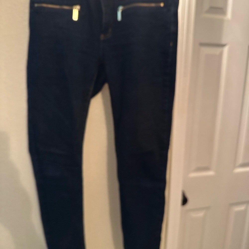 Michael Kors Navy Skinny Jeans